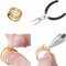 1314pcs Lobster Clasps Jewelry Making Supplies Kit (Gold and Silver)